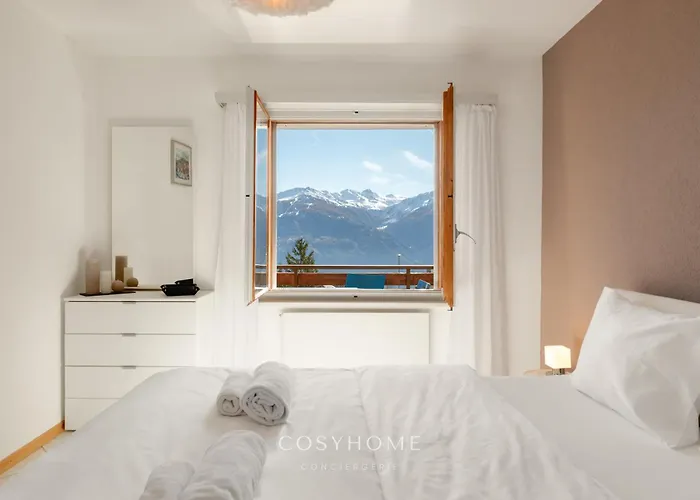 La Lisiere - Alpine - Cosyhome Apartment Crans-Montana
